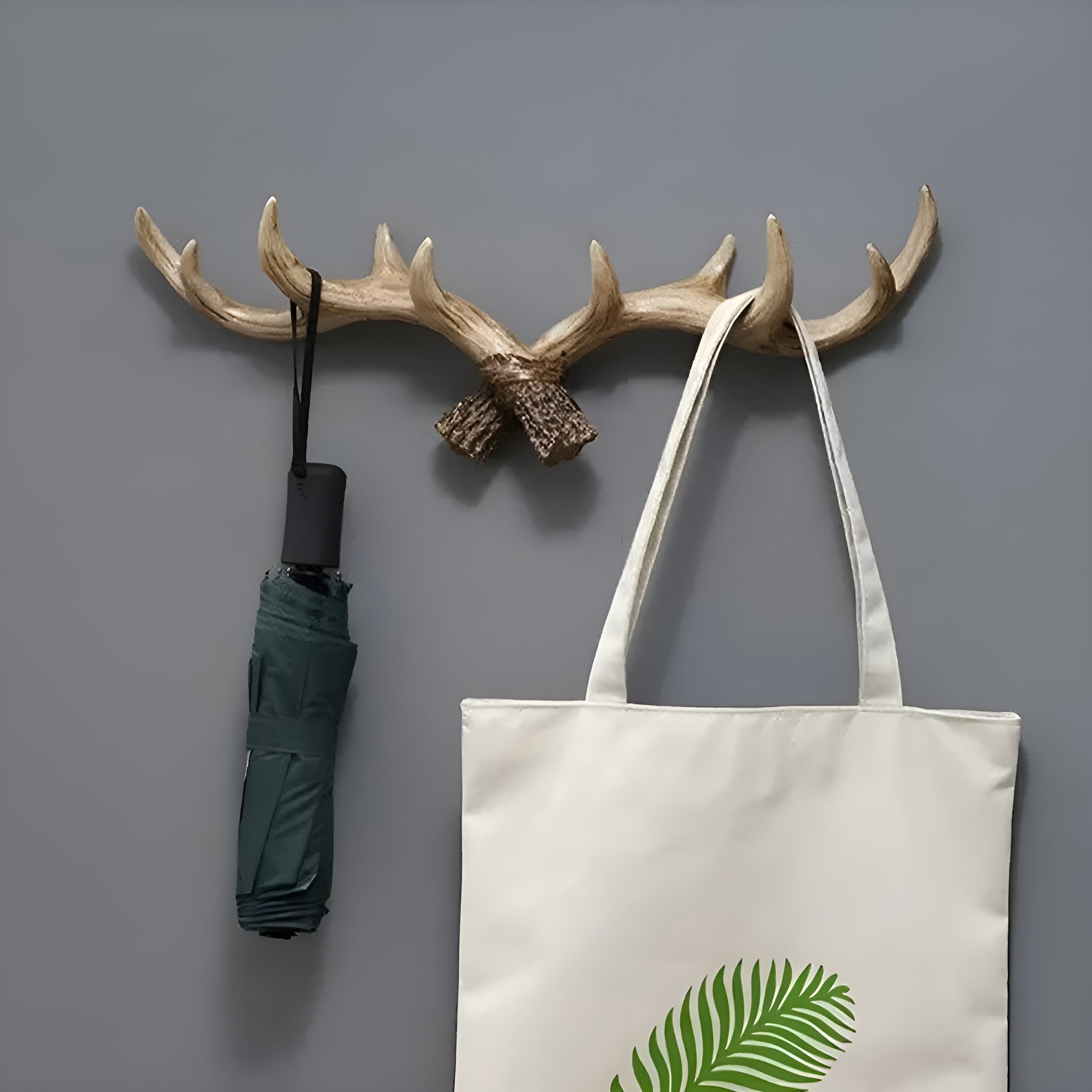 AntlerCharm Hook - Retro Geweih Wandhaken für Mäntel