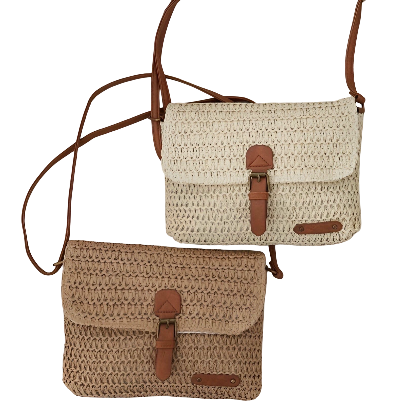 Geflochtene Strandtasche – Leichte Sommertasche für Strand & Freizeit