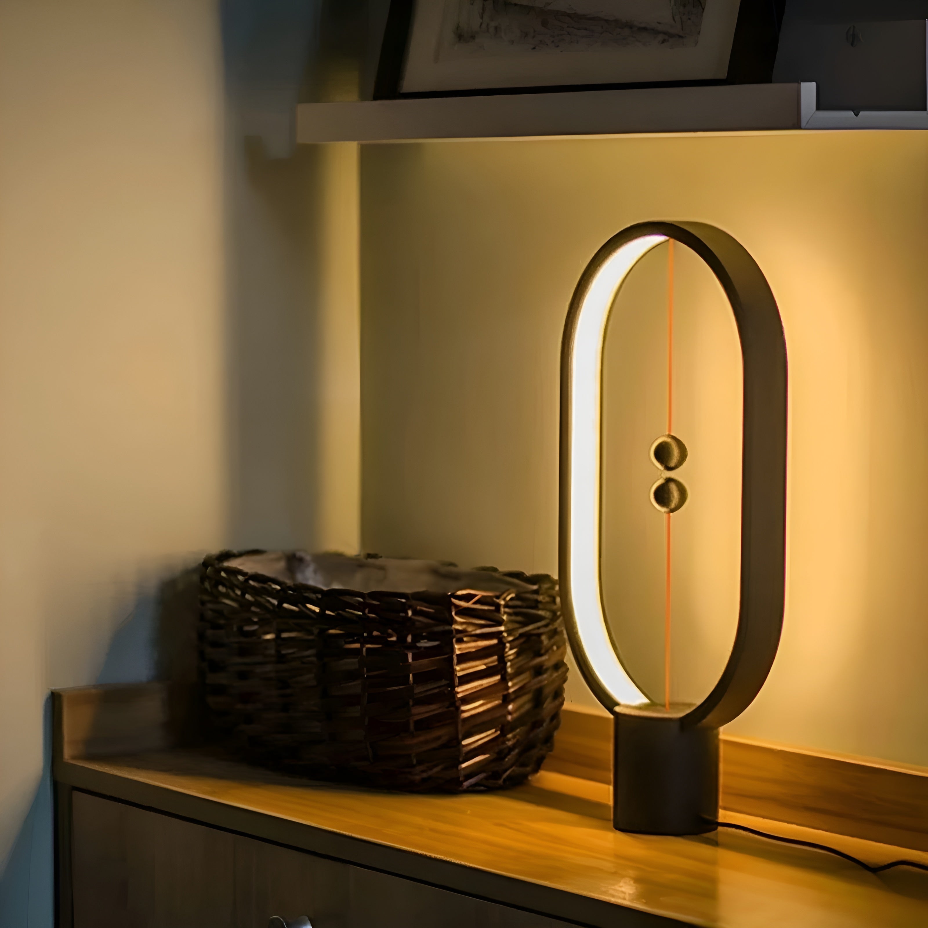 BalanceGlow Lampe - Dekorative LED Mini Balance Nachtlicht Lampe
