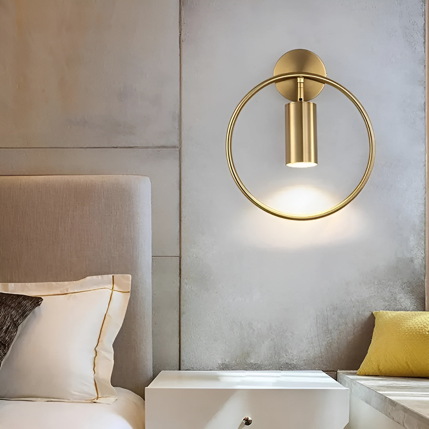 VivaLuxe Light - Moderne LED-Wandlampe mit Ring