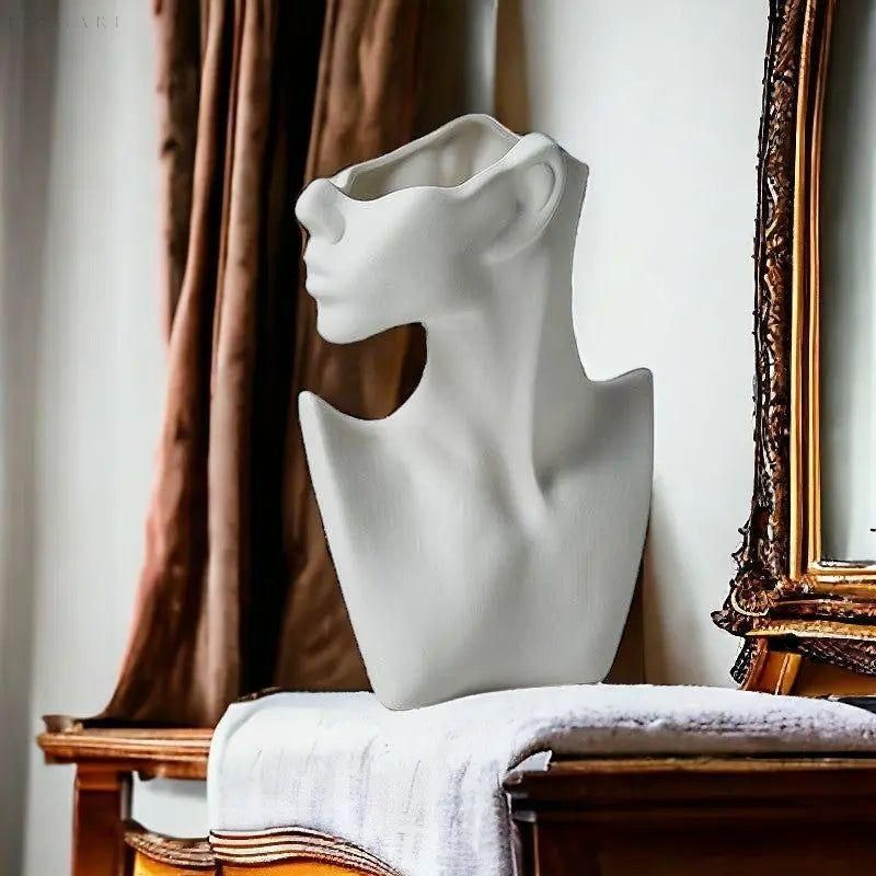 Cera - Moderne künstlerische Büste Vase - Elegare - DEA083 - B