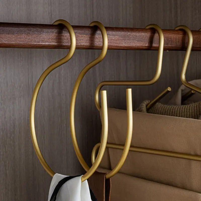 Chic Suit - Elegante Garderobe S Form Kleiderbügel (1+4 Stück) - Elegare - DEA161 -