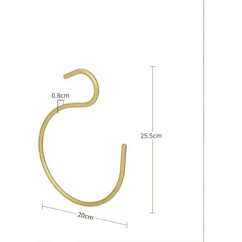 Chic Suit - Elegante Garderobe S Form Kleiderbügel (1+4 Stück) - Elegare - DEA161 -