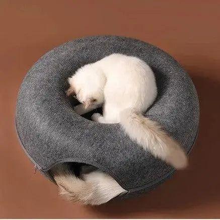 Donut - Das ultimative Katzenbett für Abenteuer und Komfort - Elegare - DEA123 -