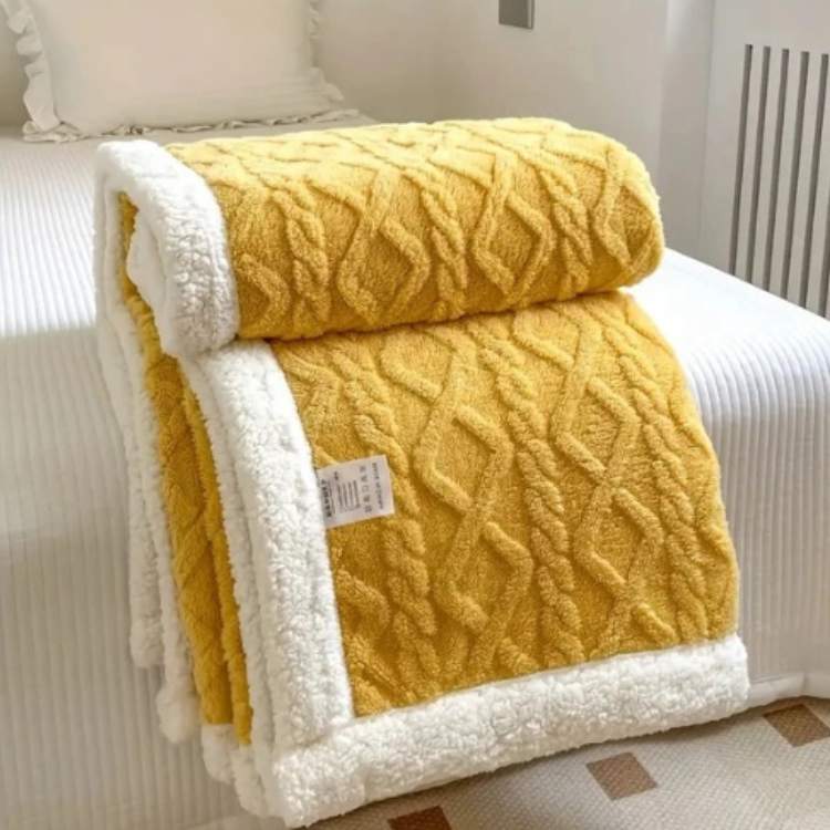 Gewichtsdecke Sherpa Grau 150x200 cm – zeitloses Design für Schlafzimmer