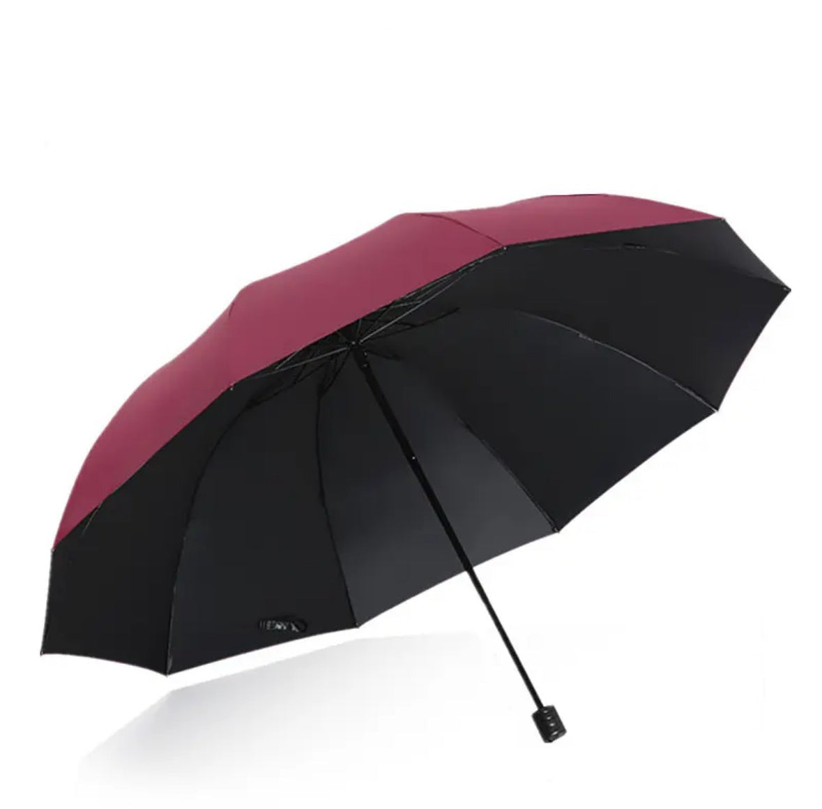 XXL Regenschirm in Grün mit ergonomischem Griff
