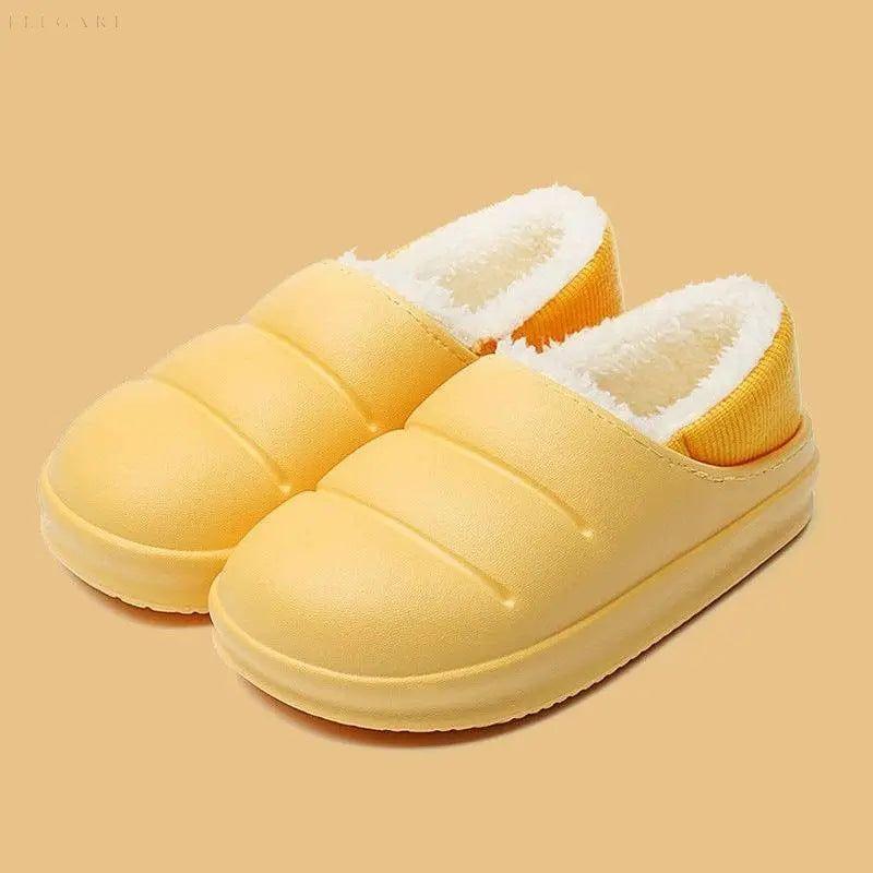 EVA - Superbequeme Hausschuhe (ANTI-SLIP) - Elegare - DEA119 - Gelb-44-45-EU-41-42