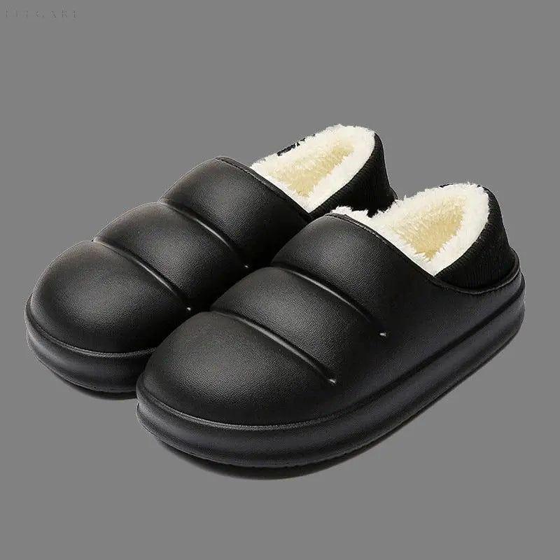 EVA - Superbequeme Hausschuhe (ANTI-SLIP) - Elegare - DEA119 - Schwarz-44-45-EU-41-42