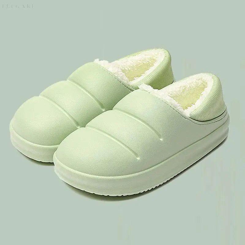EVA - Superbequeme Hausschuhe (ANTI-SLIP) - Elegare - DEA119 - Grün-44-45-EU-41-42