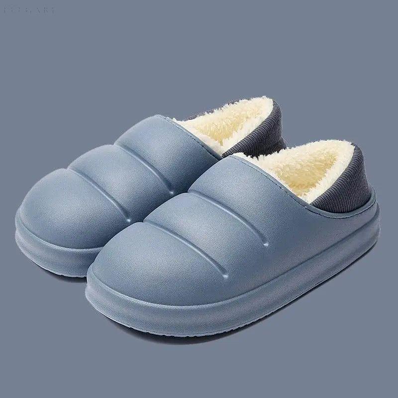 EVA - Superbequeme Hausschuhe (ANTI-SLIP) - Elegare - DEA119 - Blau-44-45-EU-41-42