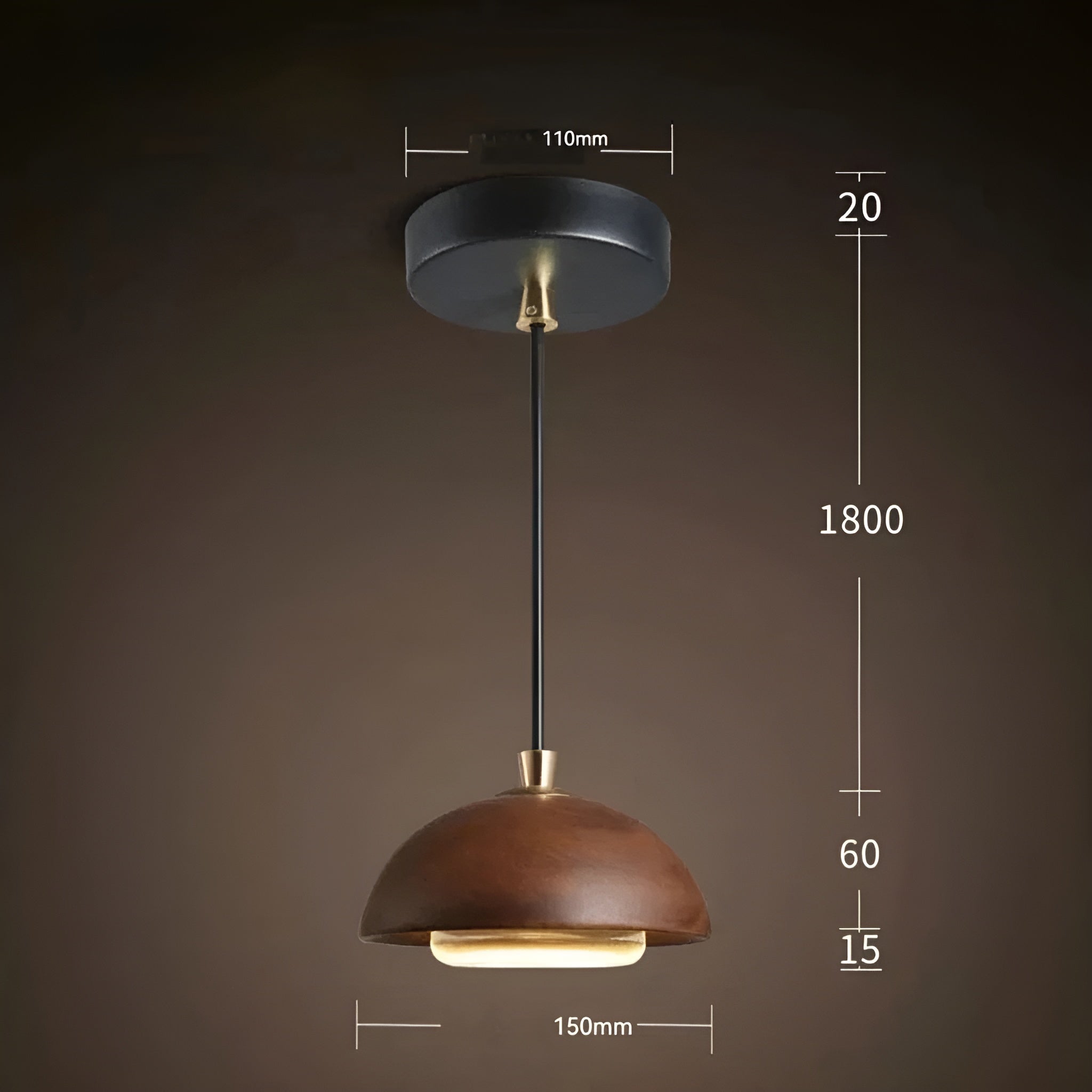 Hängelampe im Loft-Design – Stilvolle Industrielampe | Perfekt für Esszimmer und Wohnzimmer