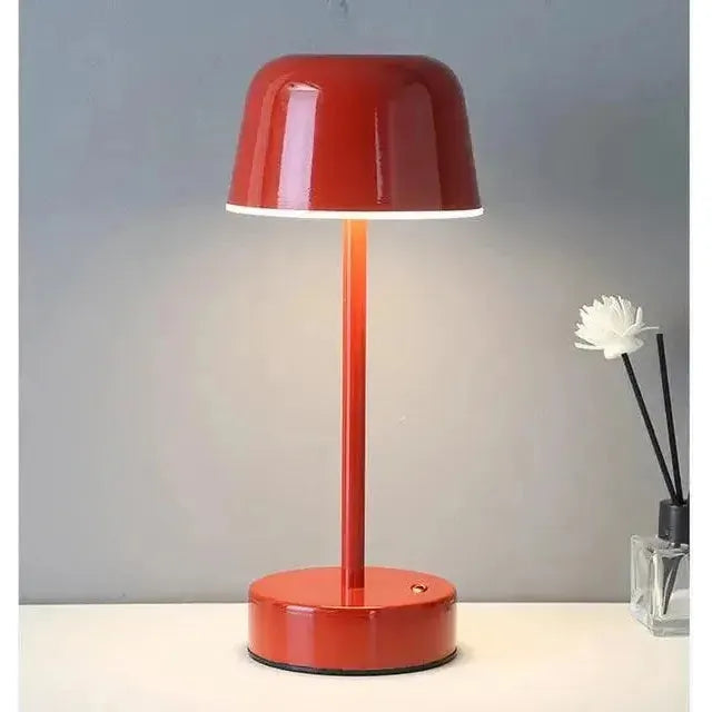Eleganz Nordic Light - Wiederaufladbare Tischlampe - Elegare - DEA149 - Rot