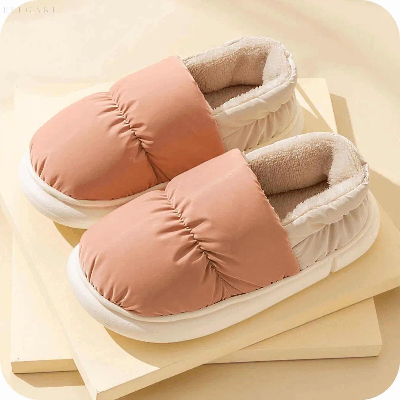 Floffi - Superweiche und kuschelige Winterpantoffeln - Elegare - DEA065 - Rosa-40-41
