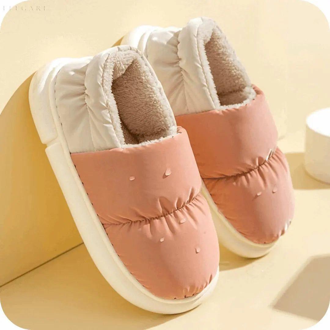 Floffi - Superweiche und kuschelige Winterpantoffeln - Elegare - DEA065 - Rosa-42-43