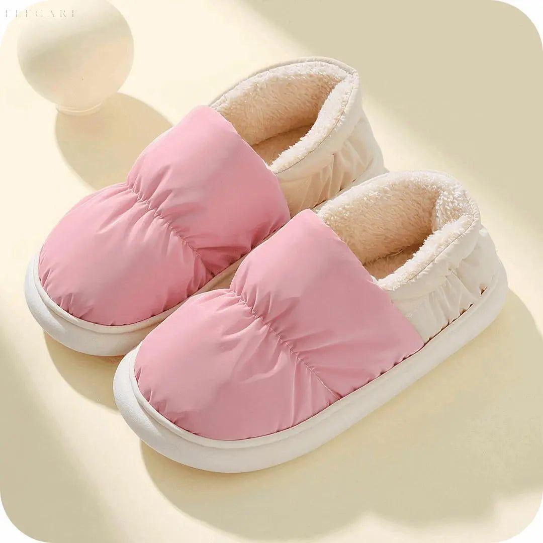 Floffi - Superweiche und kuschelige Winterpantoffeln - Elegare - DEA065 - Leuchtendes-Rosa-42-43