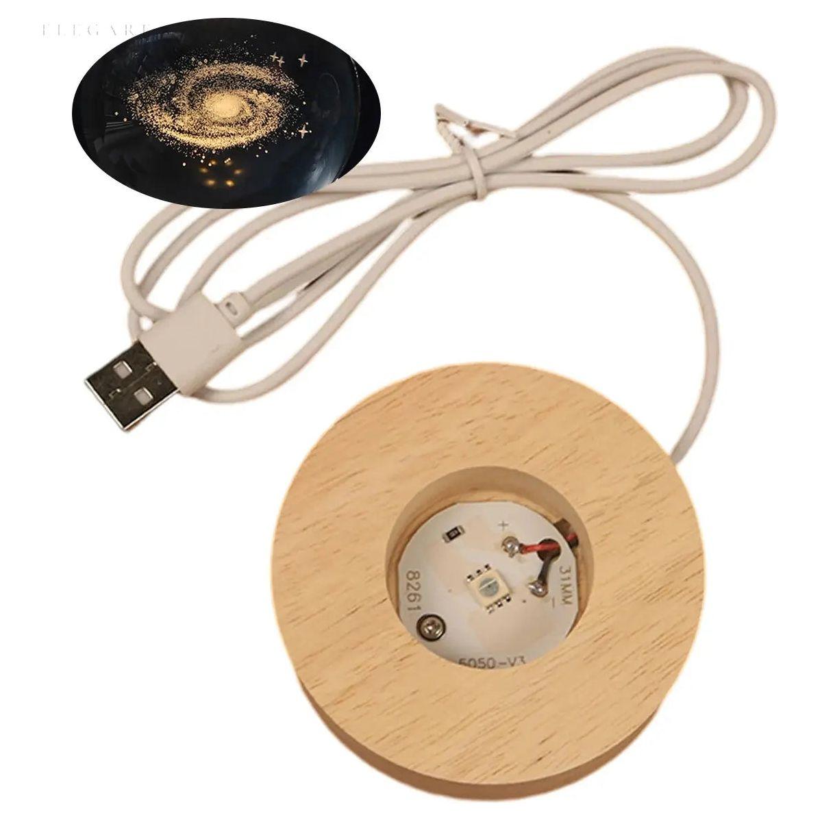 Galaxy Glow - Elegante Astronomie leuchtende Kristall-Lichter - Elegare - DEA180 -