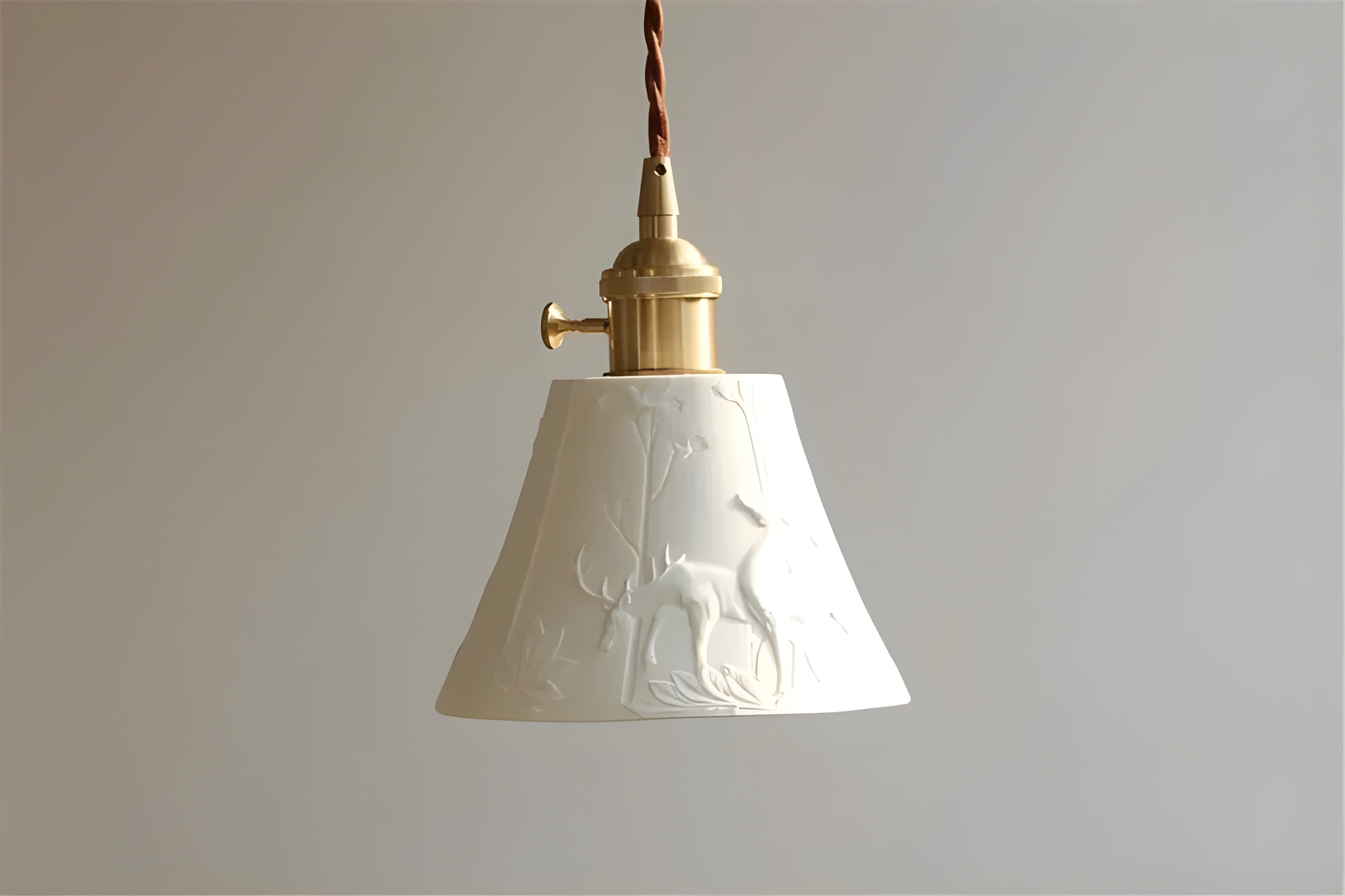 IslandCeramica Light - Moderne rustikale Keramikleuchte