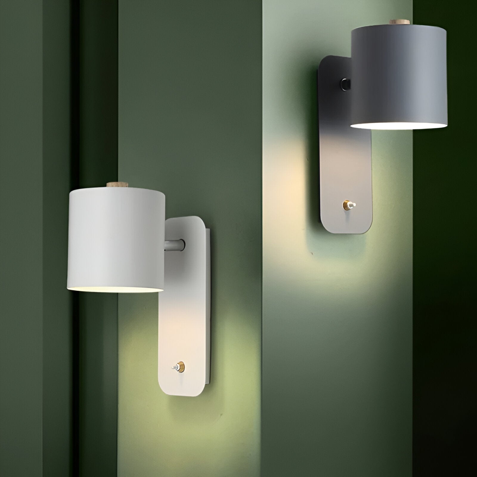 LED-Wandleuchte mit Schalter – Stilvolle Innenbeleuchtung für Wohnzimmer & Flur