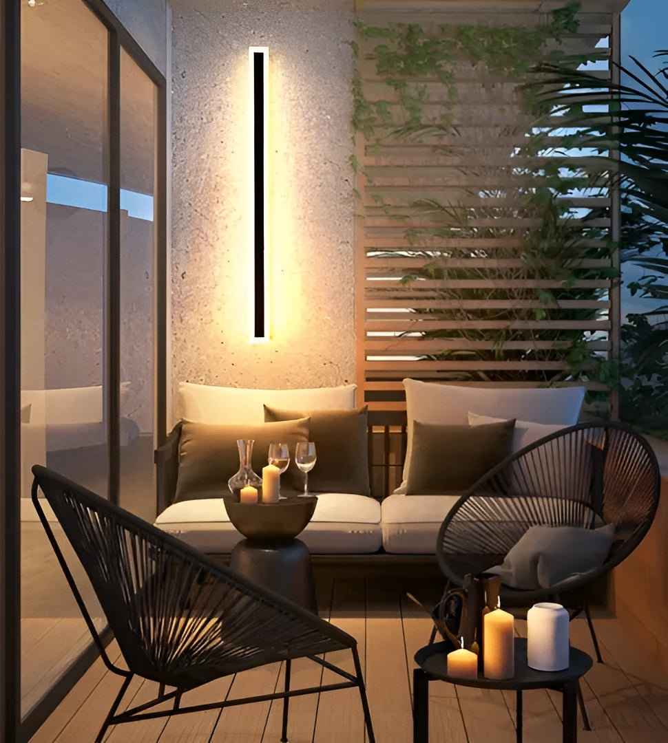 Aluminium LED Außenleuchte – Stilvoll & Wasserdicht | Für Terrasse, Eingang & Wohnzimmer