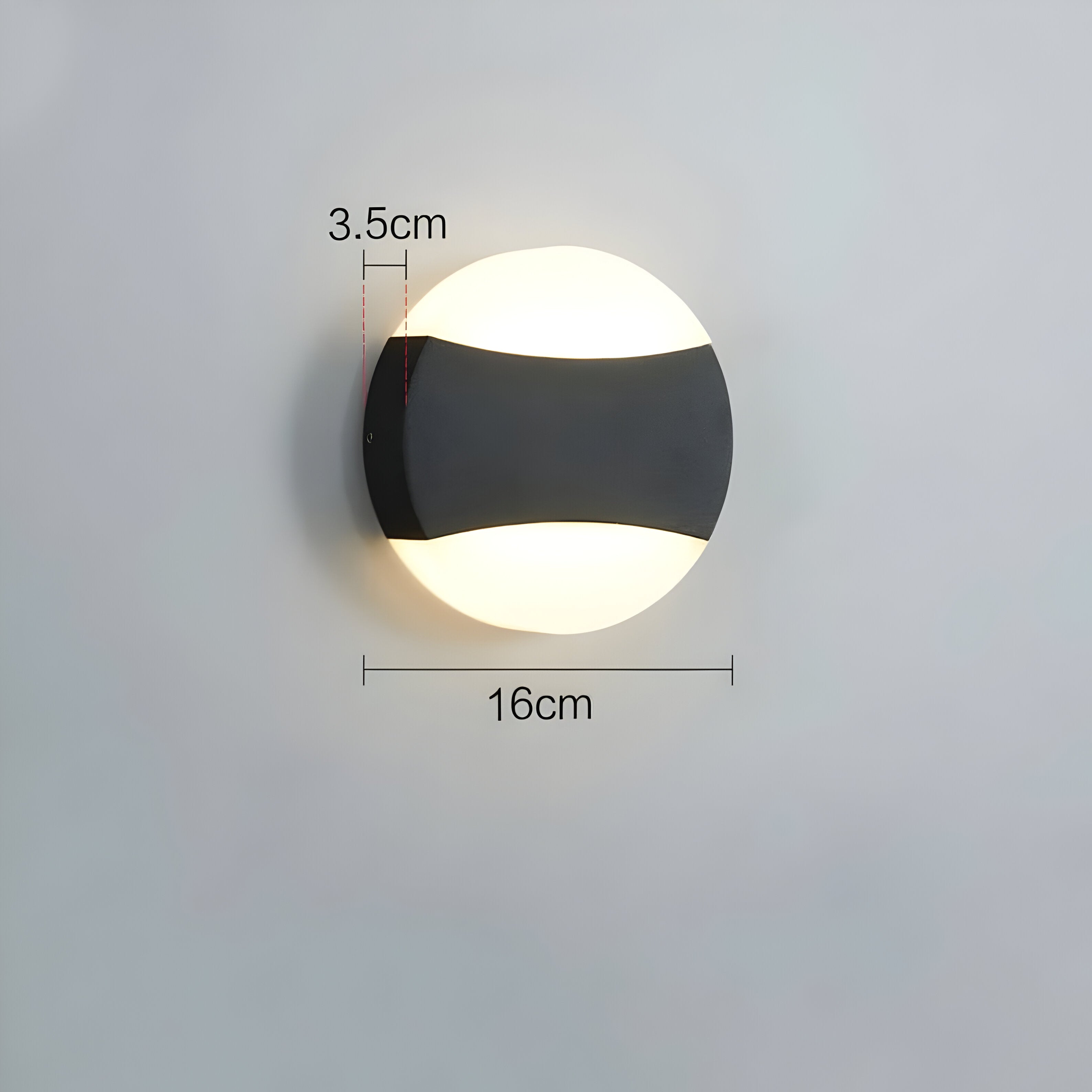 EchoBeam Light – Wasserdichte LED-Wandleuchte