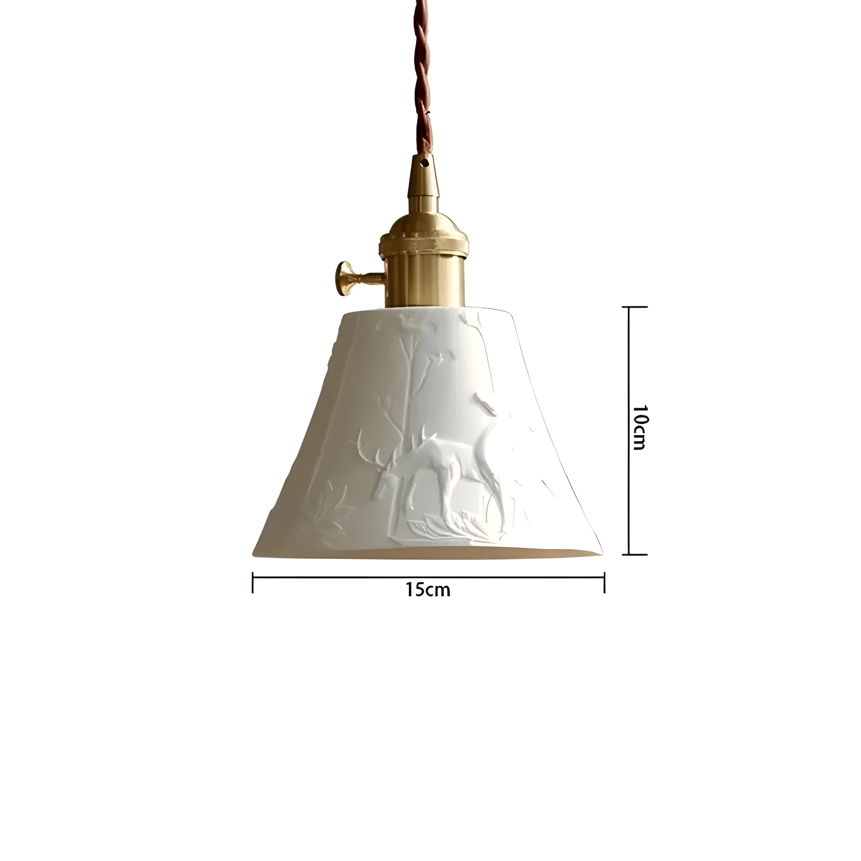 IslandCeramica Light - Moderne rustikale Keramikleuchte