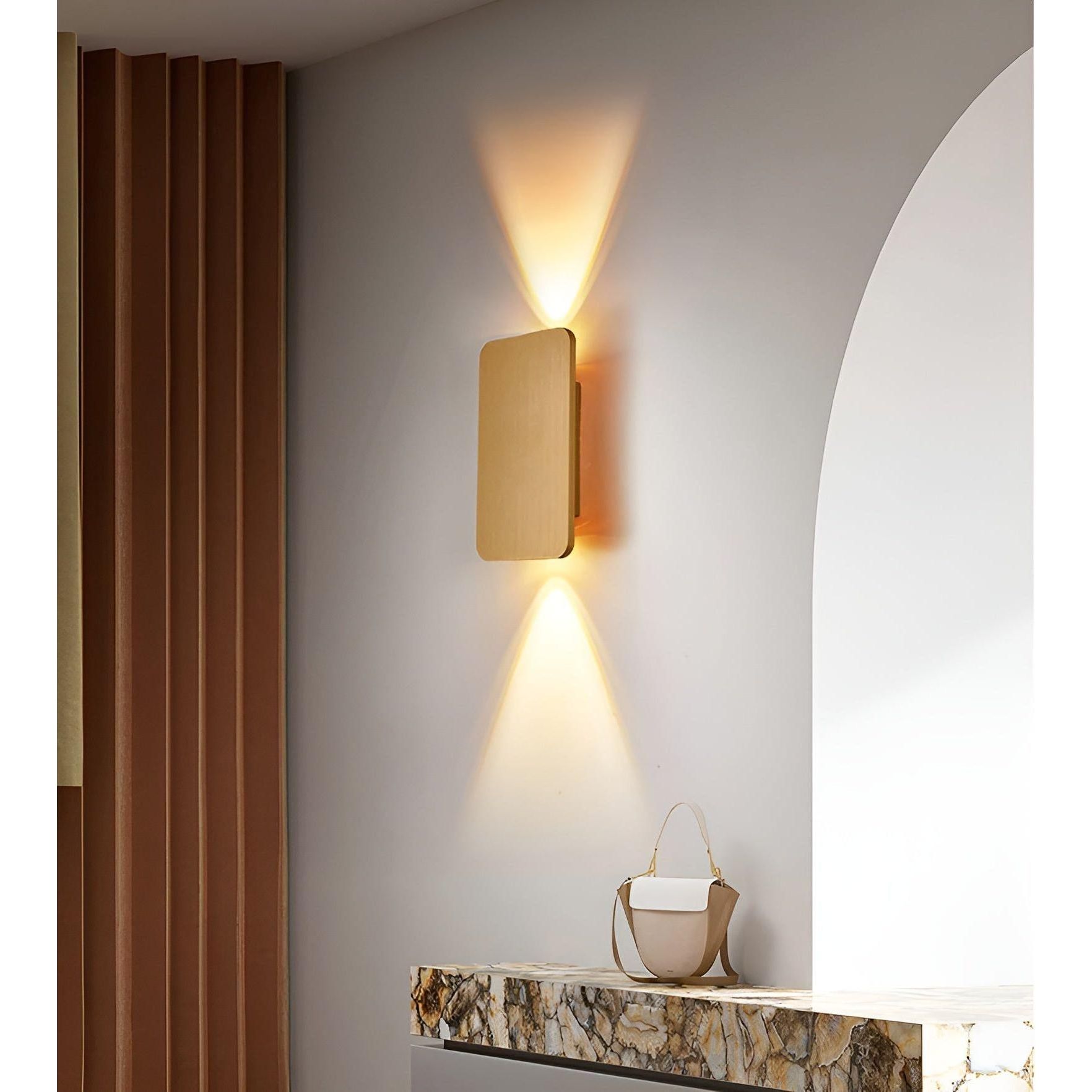 ScandiLuxe Light - Moderne rechteckige LED-Treppenhausleuchte