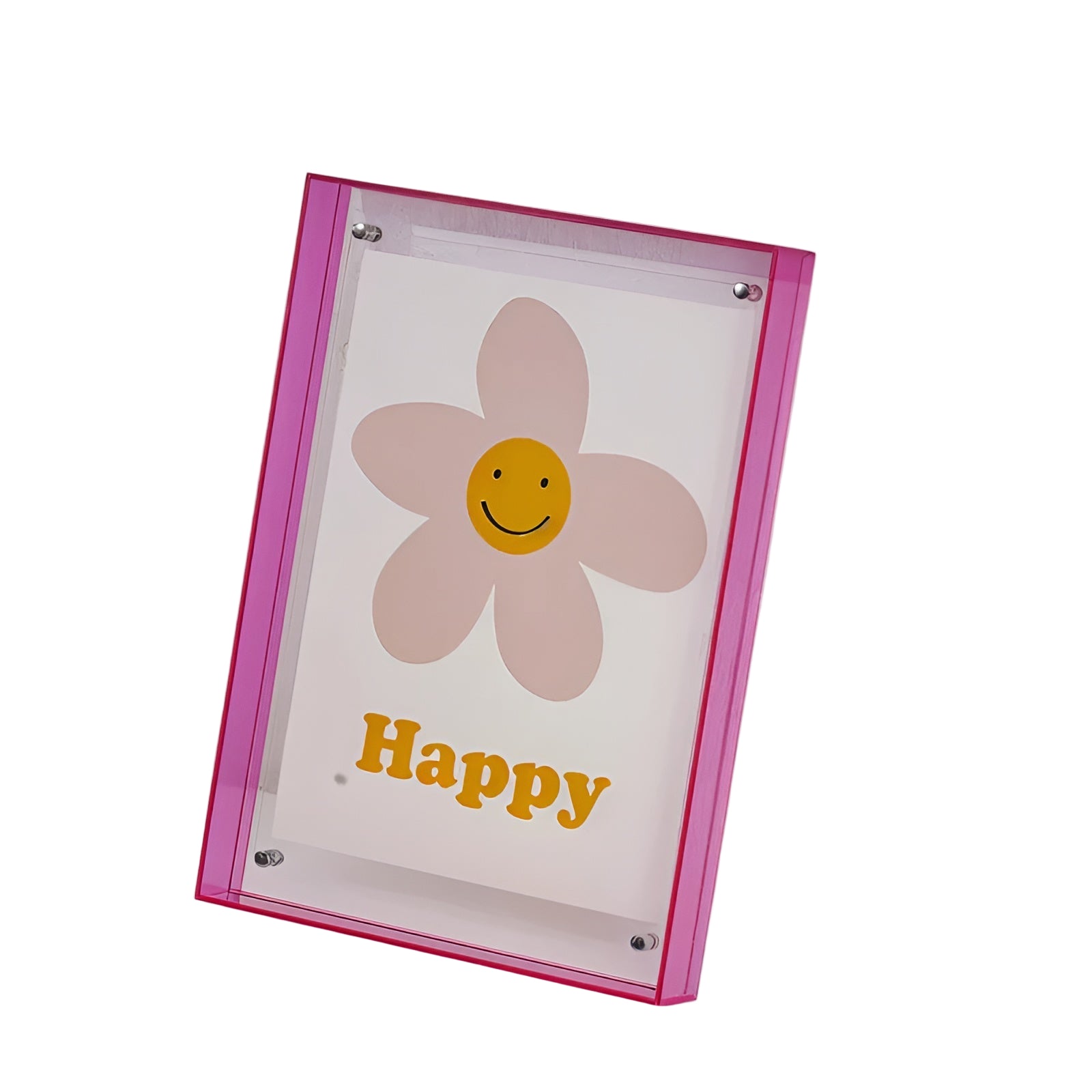 Acryl Bilderrahmen – Neon Design im Stil der 80er | Modern und Dekorativ