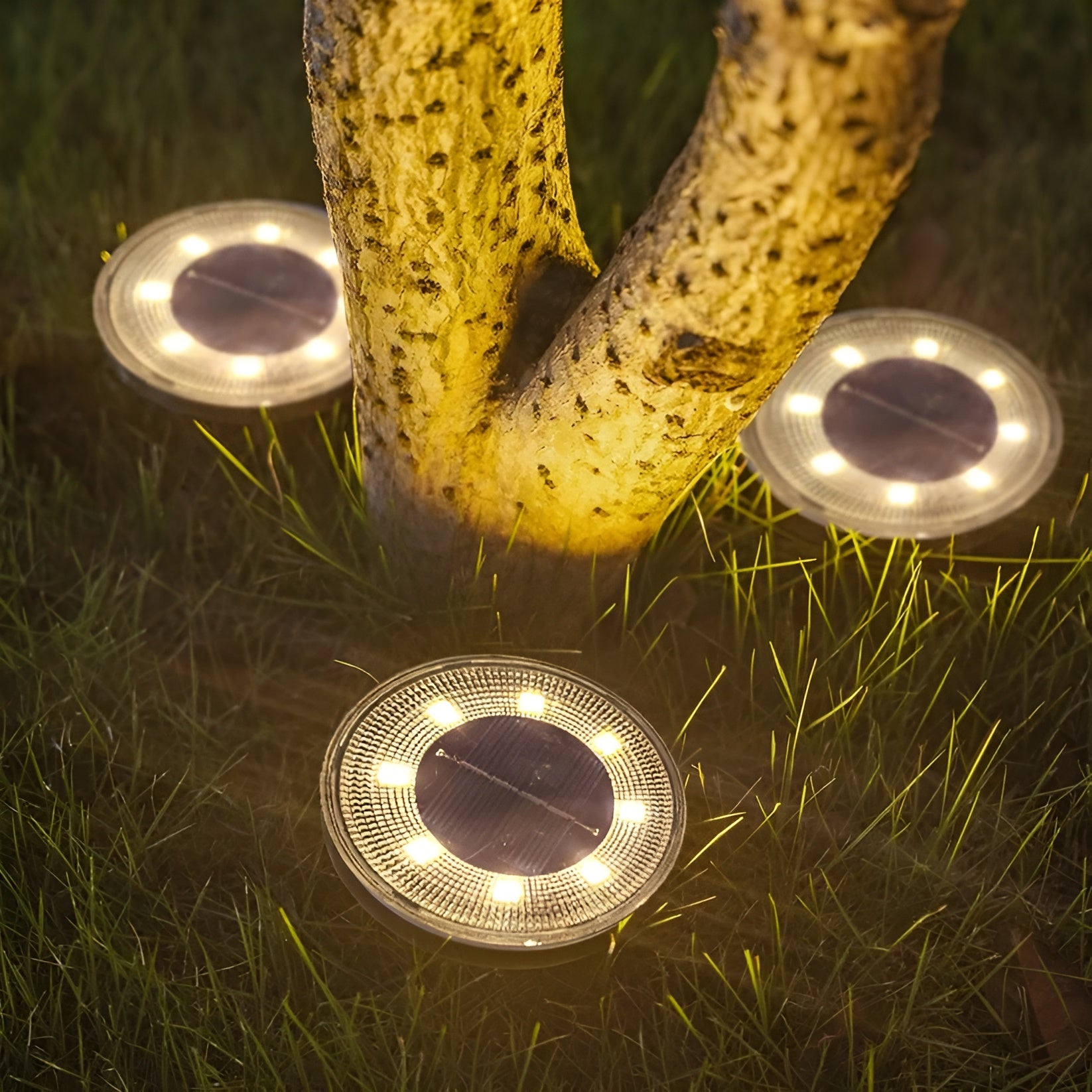 Solarlampe für den Garten –Wetterfest und Warmweißes Licht für gemütliche Abende