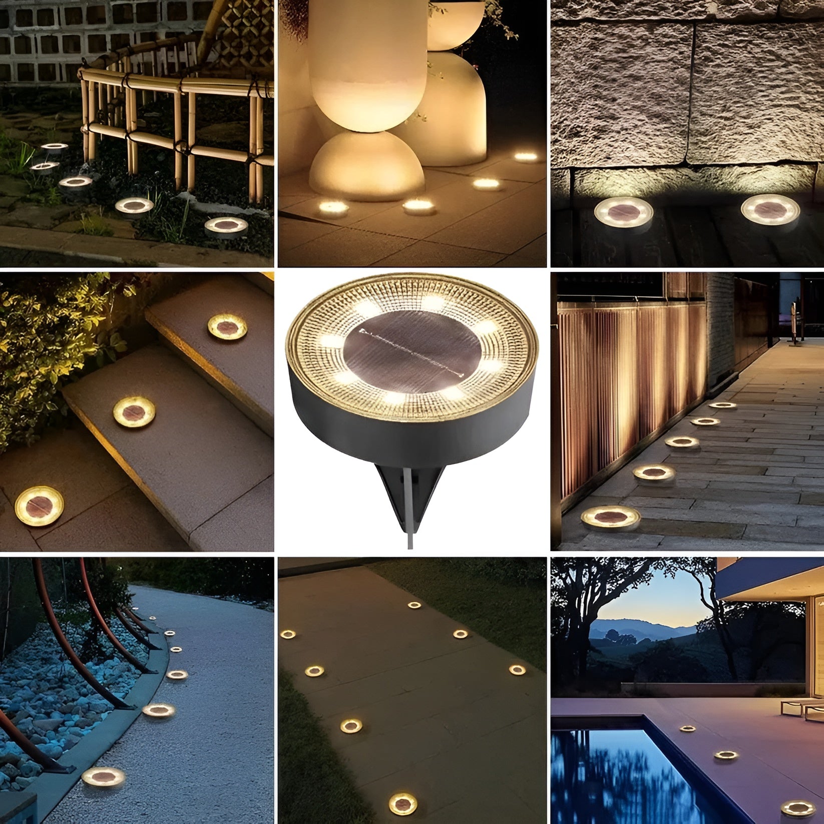 Solarlampe für den Garten –Wetterfest und Warmweißes Licht für gemütliche Abende