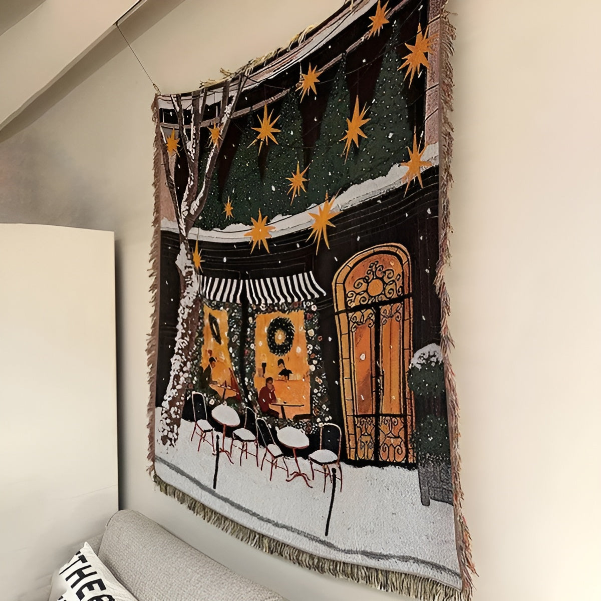 Weihnachtsdecke mit Nussknacker-Motiv – Weiches Fleece | Perfekt für Winterabende und Dekoration