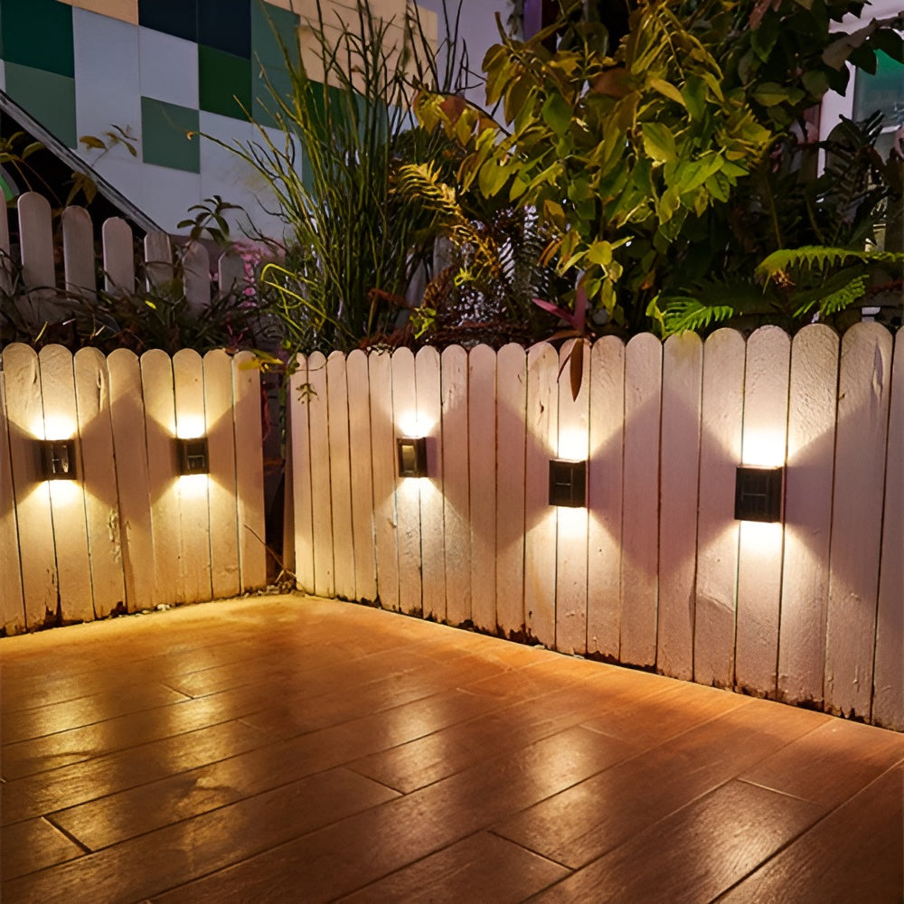 Solar Wandleuchte mit Bewegungsmelder – LED Außenbeleuchtung für Haus & Garten