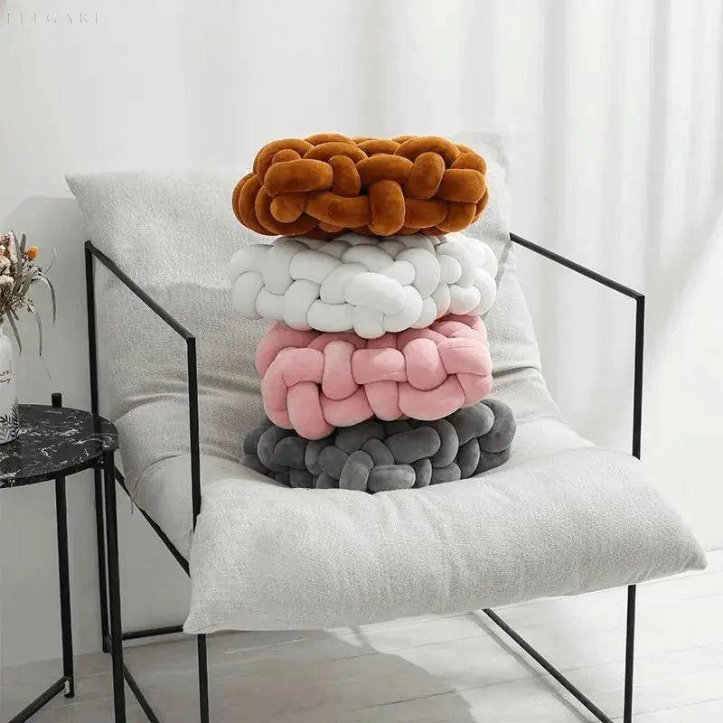 Kote - Wohnzimmer-Plüsch-Knopf-Sitzkissen: Das perfekte Accessoire für Ihr Zuhause - Elegare - DEA071 -