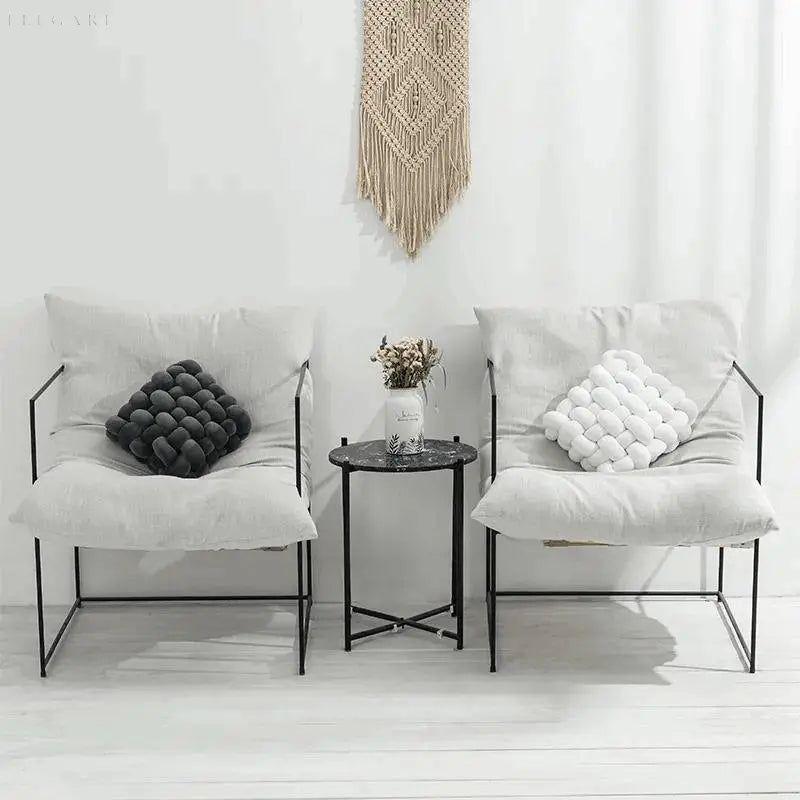 Kote - Wohnzimmer-Plüsch-Knopf-Sitzkissen: Das perfekte Accessoire für Ihr Zuhause - Elegare - DEA071 -