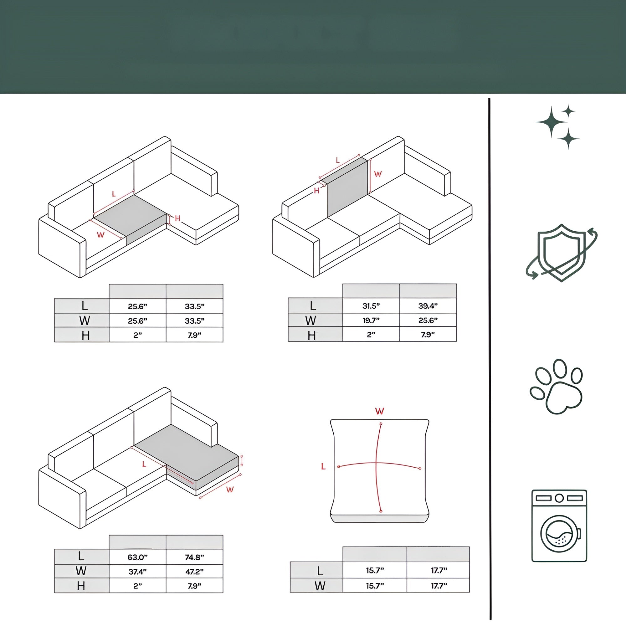 Samt-Sofabezug mit Diamantmuster – Weich & Luxuriös | Perfekte Passform für Jede Couch