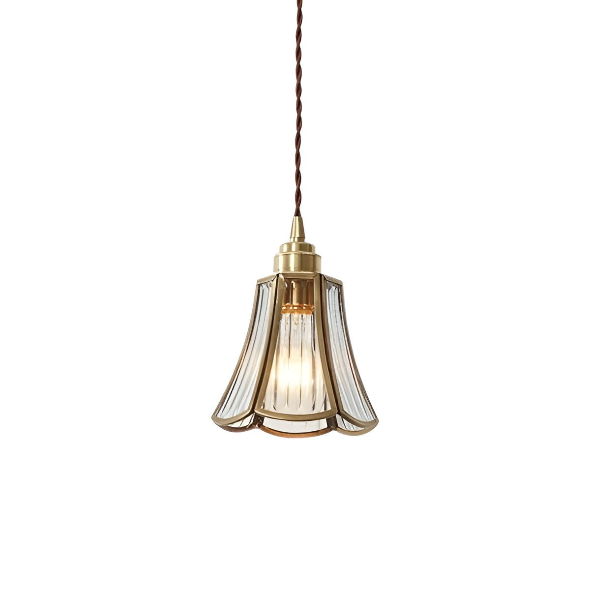 Vintage Hängeleuchte aus Keramik – Verstellbare Höhe | Warmes LED-Licht für Ess- und Wohnzimmer