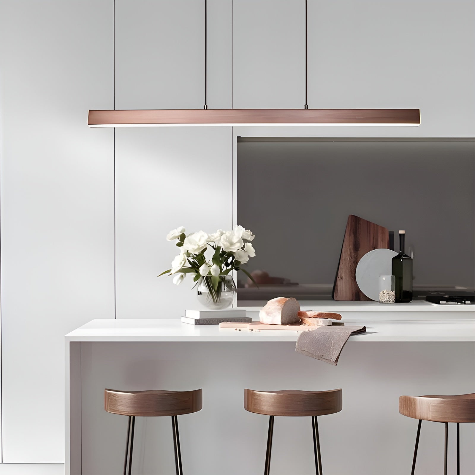 LED-Hängelampe aus Eisen – Hochwertig und Elegant | Für Küche, Essbereich und Wohnzimmer