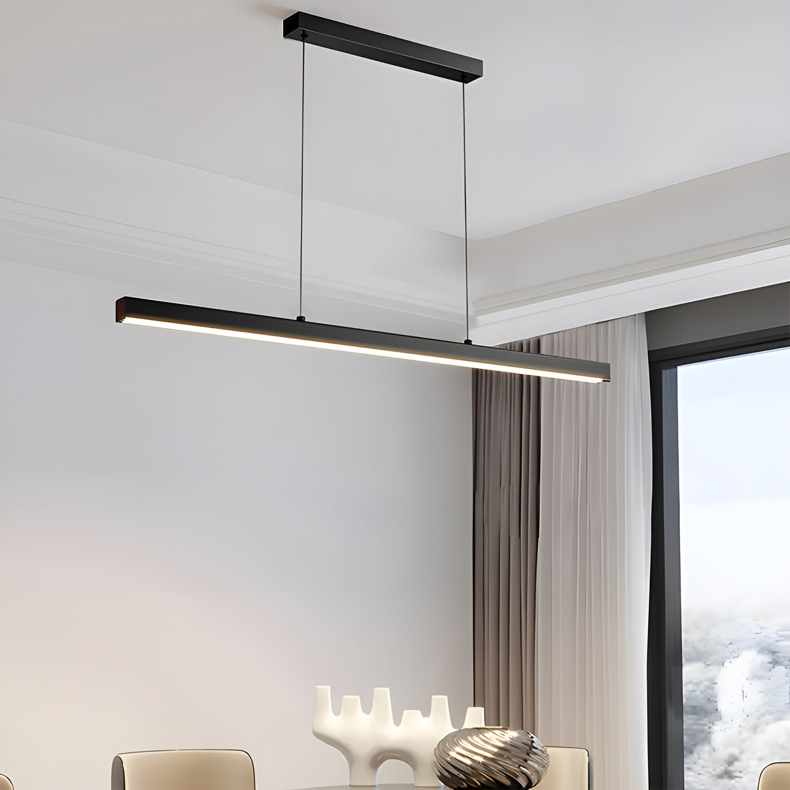 LED-Hängelampe aus Eisen – Hochwertig und Elegant | Für Küche, Essbereich und Wohnzimmer