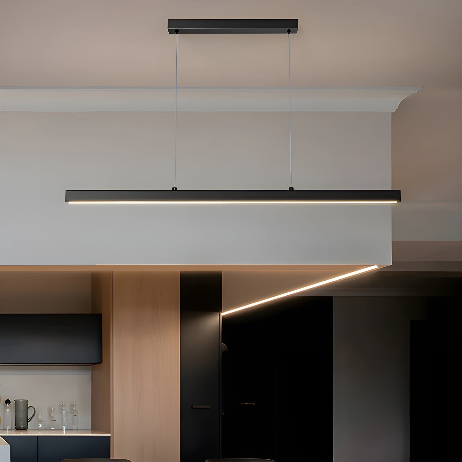 LED-Hängelampe aus Eisen – Hochwertig und Elegant | Für Küche, Essbereich und Wohnzimmer