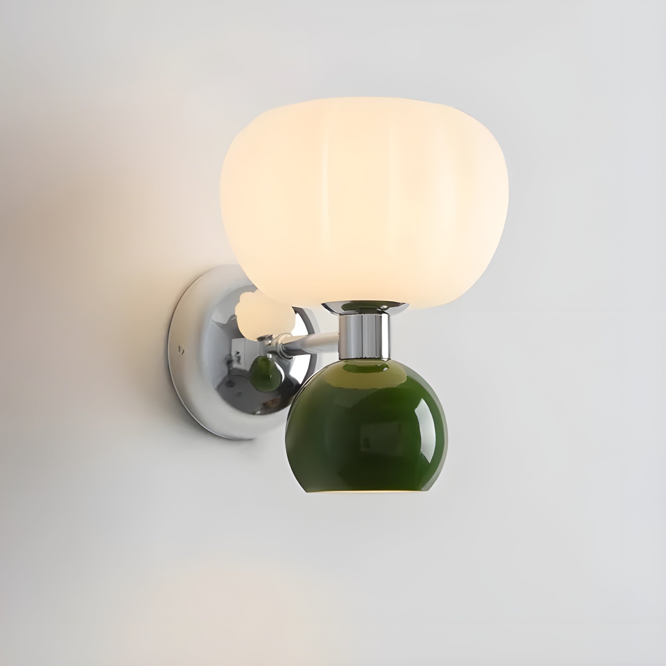 PumpkinGlow Light – Moderne Kürbis-Stil LED-Wandleuchte
