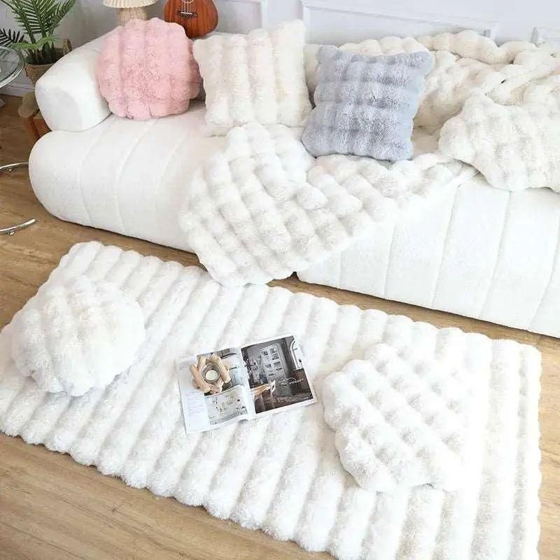 Lorvi - Plush Fashion Bubble Flower Teppichs - Elegare - DEA114 -