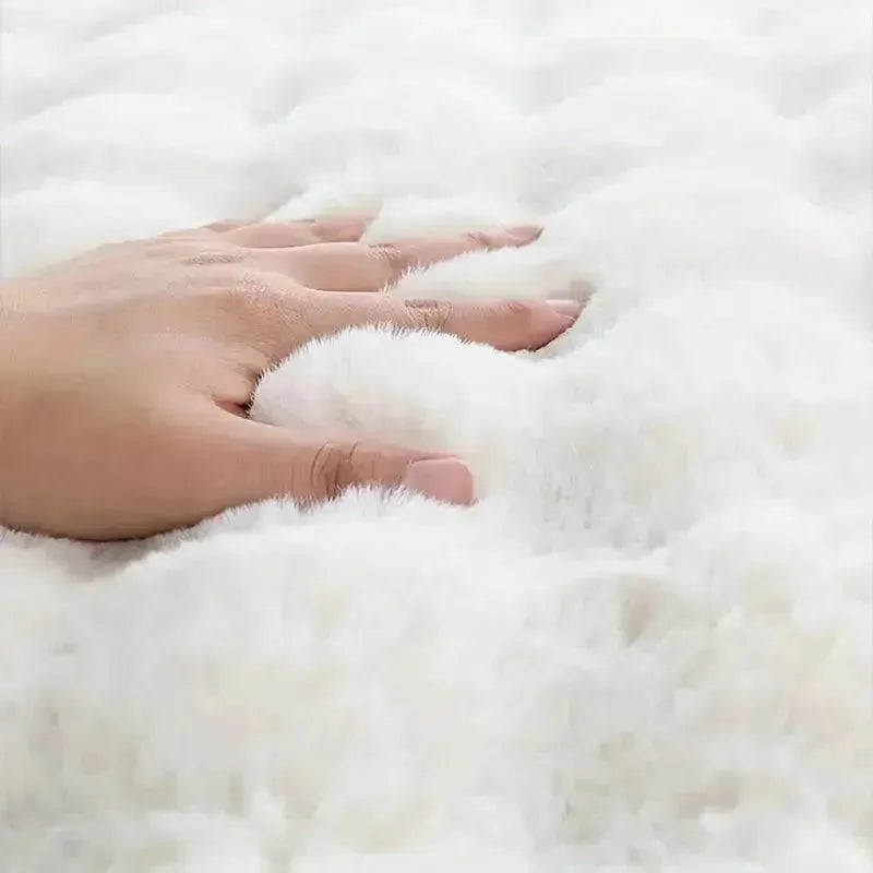 Lorvi - Plush Fashion Bubble Flower Teppichs - Elegare - DEA114 -