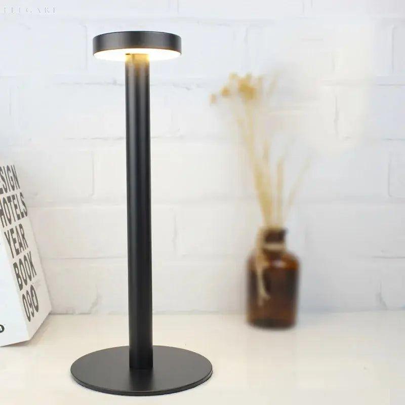 Lumina Glo - Minimalistische dimmbare LED-Tischlampe - Elegare - DEA173 - Schwarz