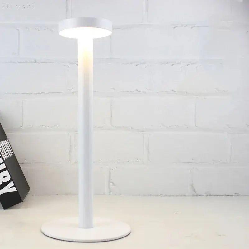 Lumina Glo - Minimalistische dimmbare LED-Tischlampe - Elegare - DEA173 - Weiß