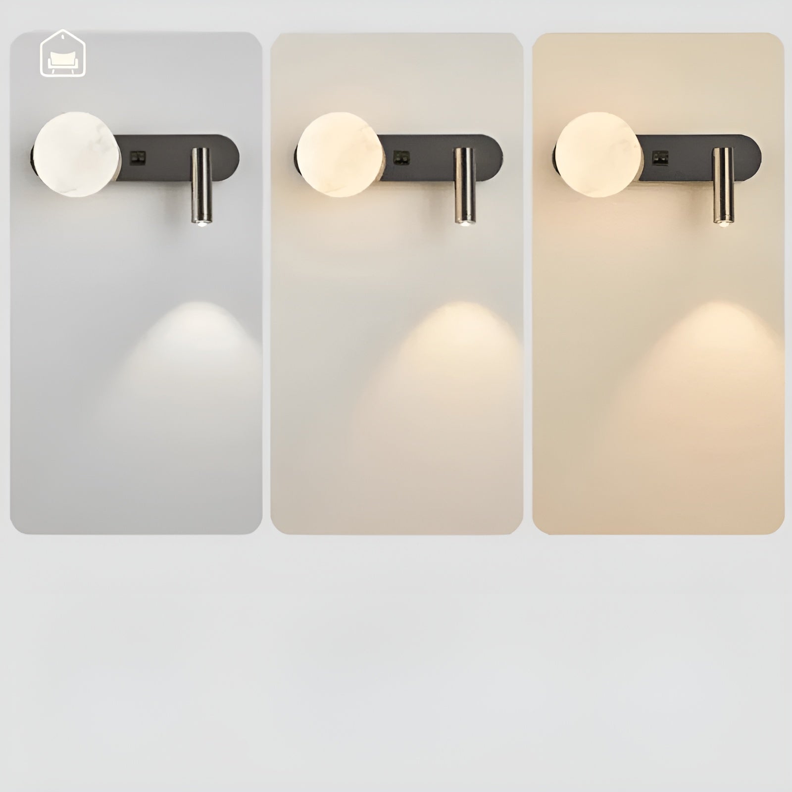 Wandlampe im Luxus-Design – Elegant & Minimalistisch | Ideal für Wohnzimmer, Flur & als Nachttischbeleuchtung