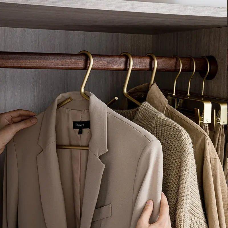 Luxe Suit - Massiver matter Kleiderbügel (4+1 Stück)