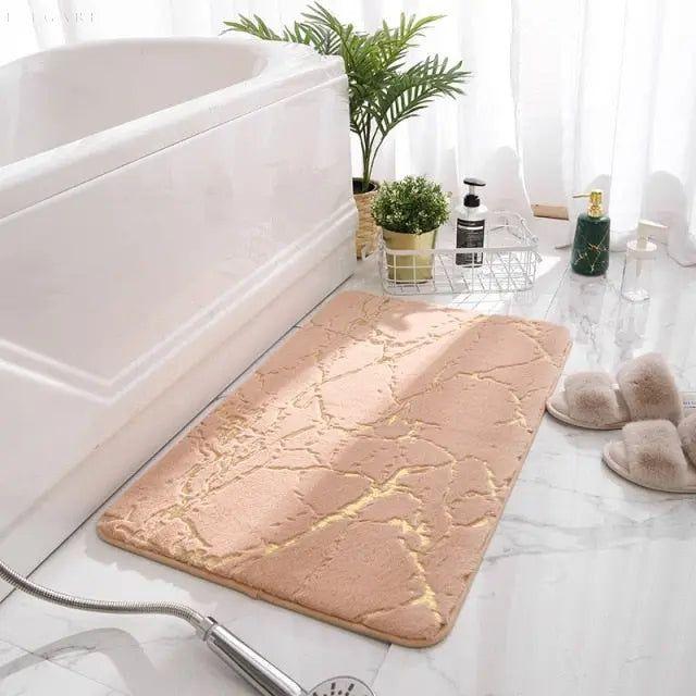 Luxury Marble Style Bathroom Matt - Elegare - - Kamel-40x60cm