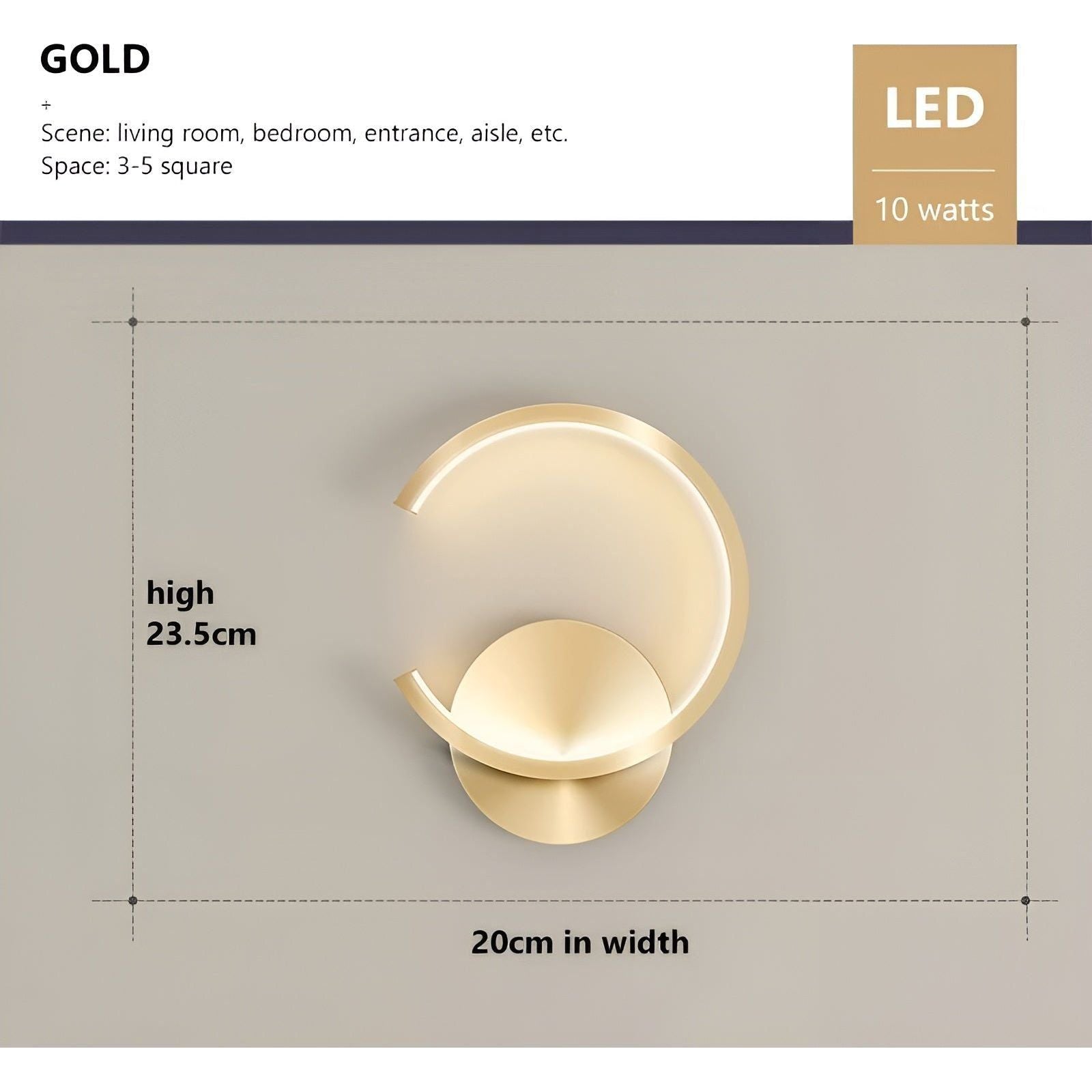 StarryStream Lights - Nordische Moderne Wohnkultur Wandlampe Elegare