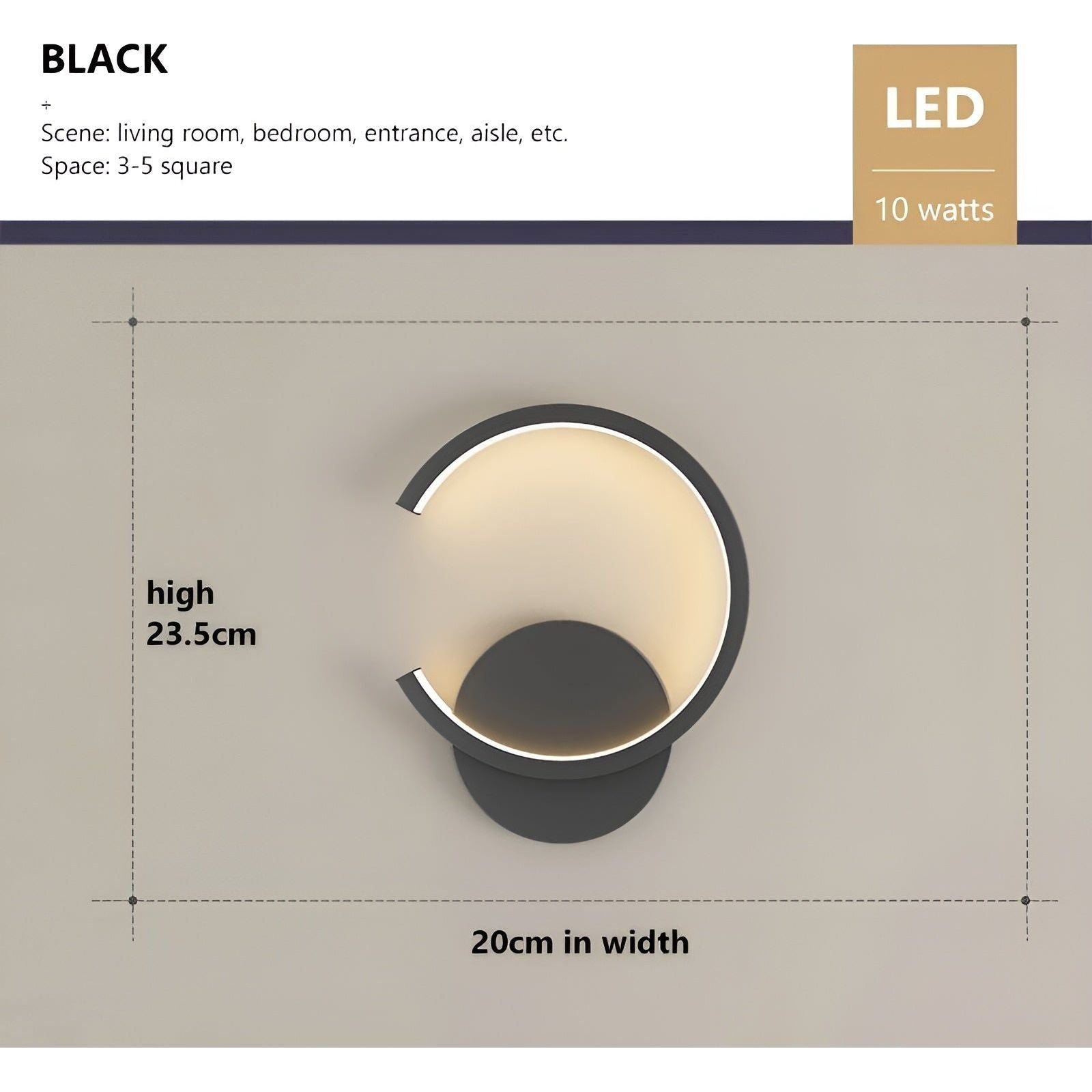 StarryStream Lights - Nordische Moderne Wohnkultur Wandlampe Elegare