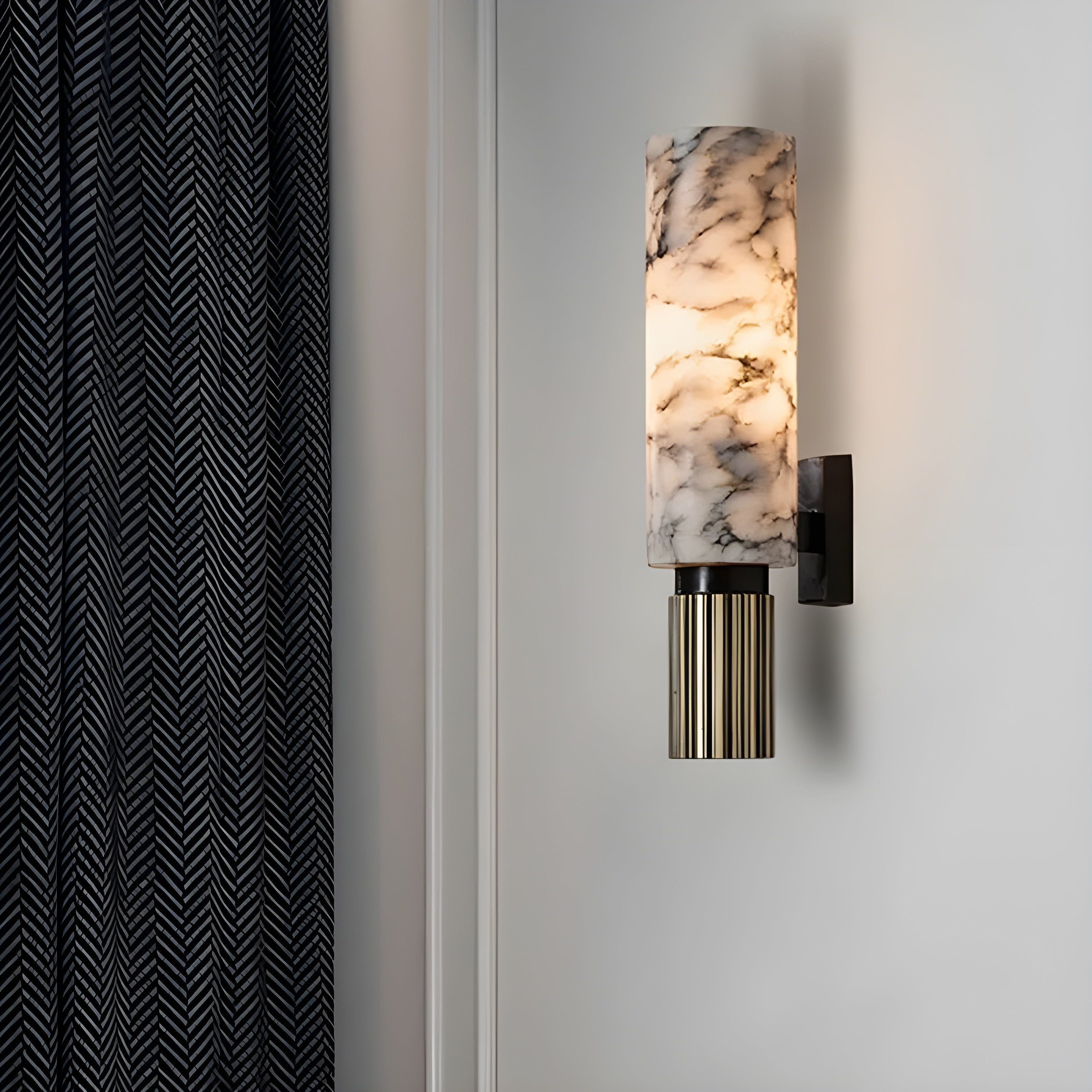 MarbleGlow Wandleuchte - Moderne Luxus-Marmor Wandleuchte