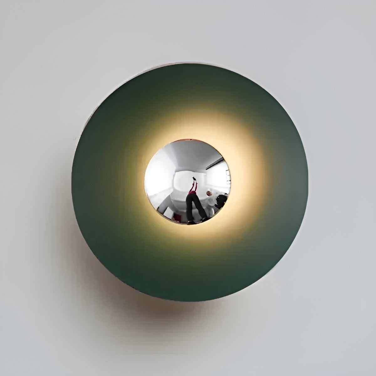 Runde LED-Wandleuchte – Modernes Design mit sanftem Licht